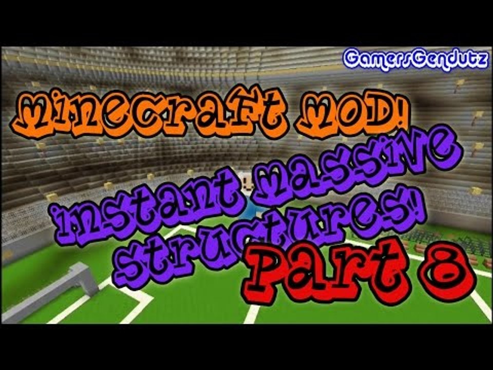 RUMAH HANTU! | Minecraft Mod Indonesia - Instant Massive Structures part 8