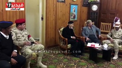 محافظ الإسماعيلية ورئيس أركان الجيش الثانى يتفقدان تأمين المنشآت