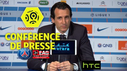 Conférence de presse Paris Saint-Germain - EA Guingamp (4-0) - Ligue 1 / 2016-17