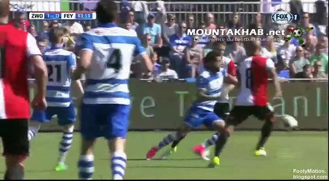 Assist Younes Mokhtar vs Feynoord