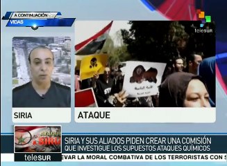 Siria pide se investigue si había armas químicas en base aérea atacada