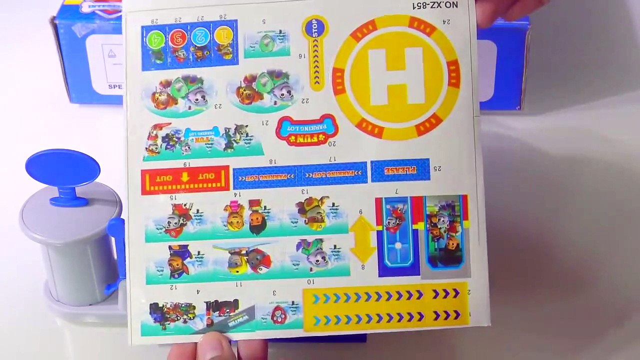 Paw Patrol Parking Lot Police Station - Ki