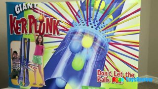 GIANT KerPlunk Family Fun Games for Kids Angry Bird Egg Surprise Toy Finding Dory Ryan ToysRevie