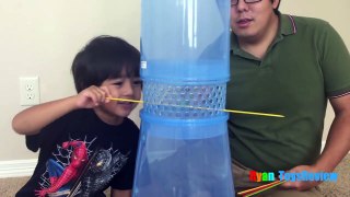 GIANT KerPlunk Family Fun Games for Kids Angry Bird Egg Surprise Toy Finding Dory Ryan ToysReview