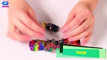 Play Doh Rainbow Lego Blocks - Rainbow Play-Doh Sasdurprise Eggs Disney Frozen Toys