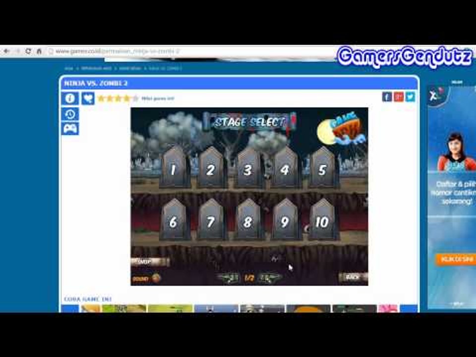 Games.co.id #6b - Ninja Vs Zombi 2