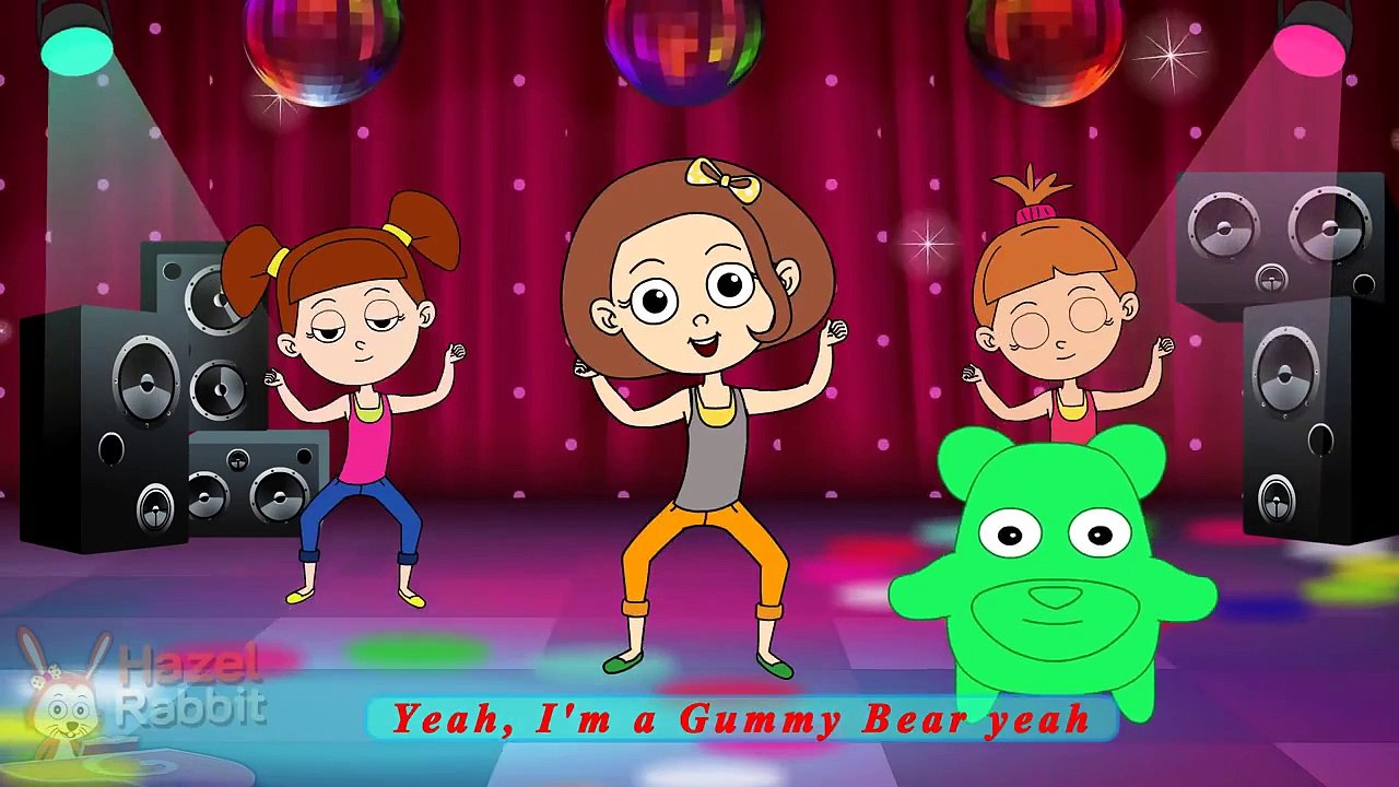 The Gummy Bear Song! Fan video Im A Gummy Bear Kids Songs (Lyrics English)
