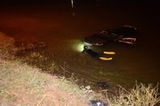 Adana'da Çaldığı Otomobille Göle Uçan Hırsız, Kayıplara Karıştı