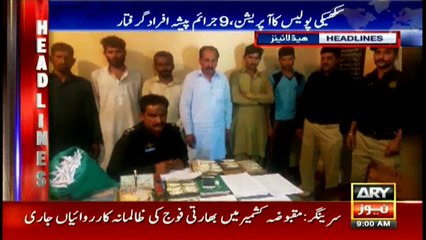 Headlines 0900 10th April 2017