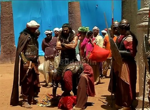 CHANDRAKANTA- Virendra Enters In Vijaygadh To Find Tilsim Key- प्रेम या पहेली चंद्रकांता (On Location)
