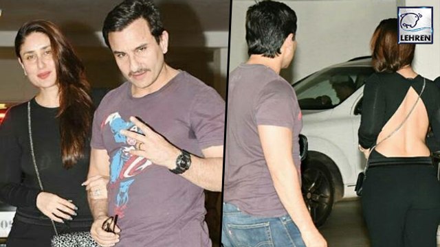 Kareena Kapoor's Sizzling Look At Karan Johar's Bash | Saif Ali Khan