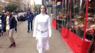 10 Hours of Princess Leia Walking in NYC