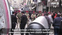 State of emergency in Egypt after IS church bombings kill 44