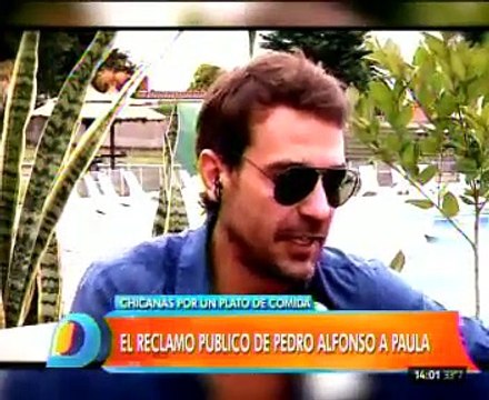 Pedro nota en Intrusos - 23 de Febrero