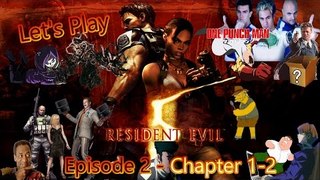 Let's Play Resident Evil 5 HD - Episode 2 - Chapter 1-2