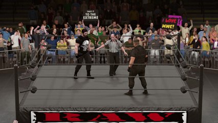 WWE 2K17 the punisher v the big boss man