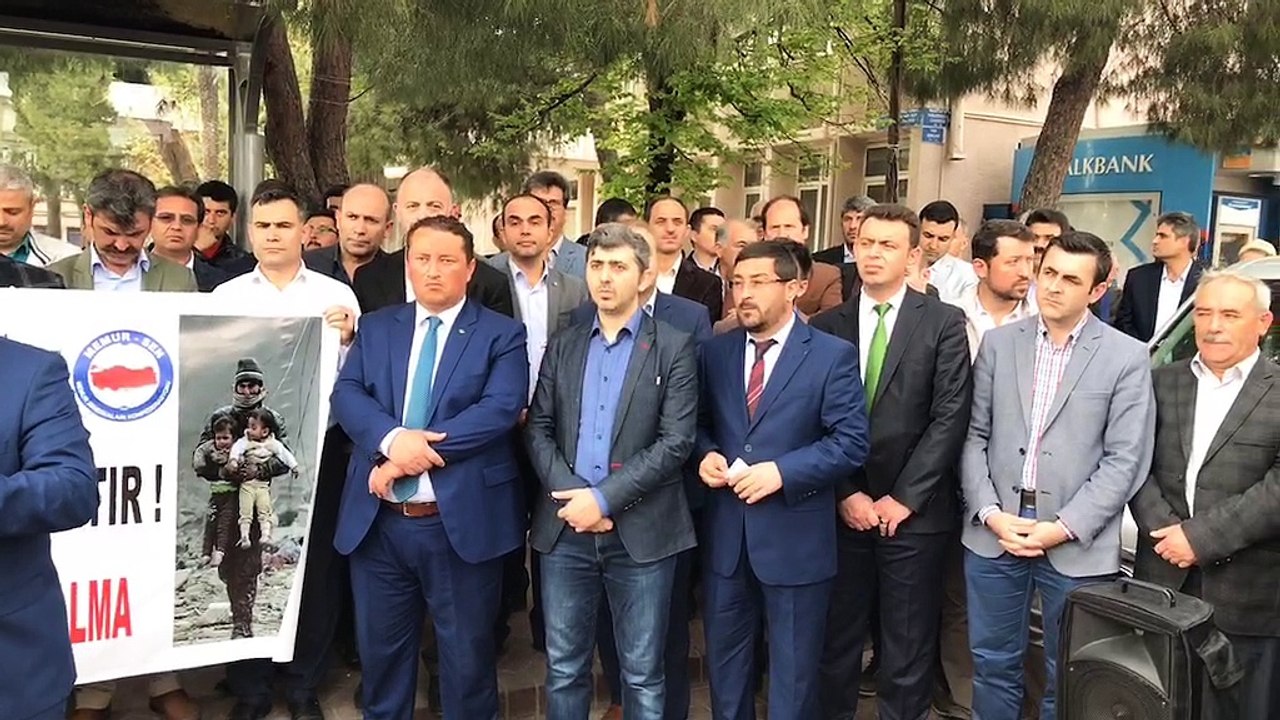 Memur-Sen Akhisar İlçe Temsilciliği, AKİMDER, ENSAR, Akhisar İlim Yayma Cemiyeti, Özgür-Der'den İdlib kimyasal saldırısı