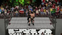 WWE 2K17 the big boss man v the rock
