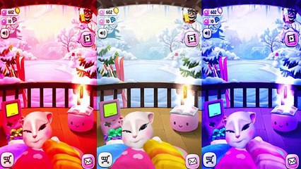 Baby Learn Colors with My Talking Angela Colours for Kids Animation Education Cartoon videos 2017