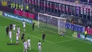All Goals & Highlights - AC Milan 4-0 Palermo - 09.04.2017