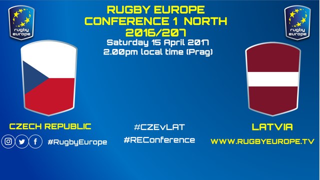 CZECH REPUBLIC / LATVIA - RUGBY EUROPE CONFERENCE 1 NORTH 2016-2017