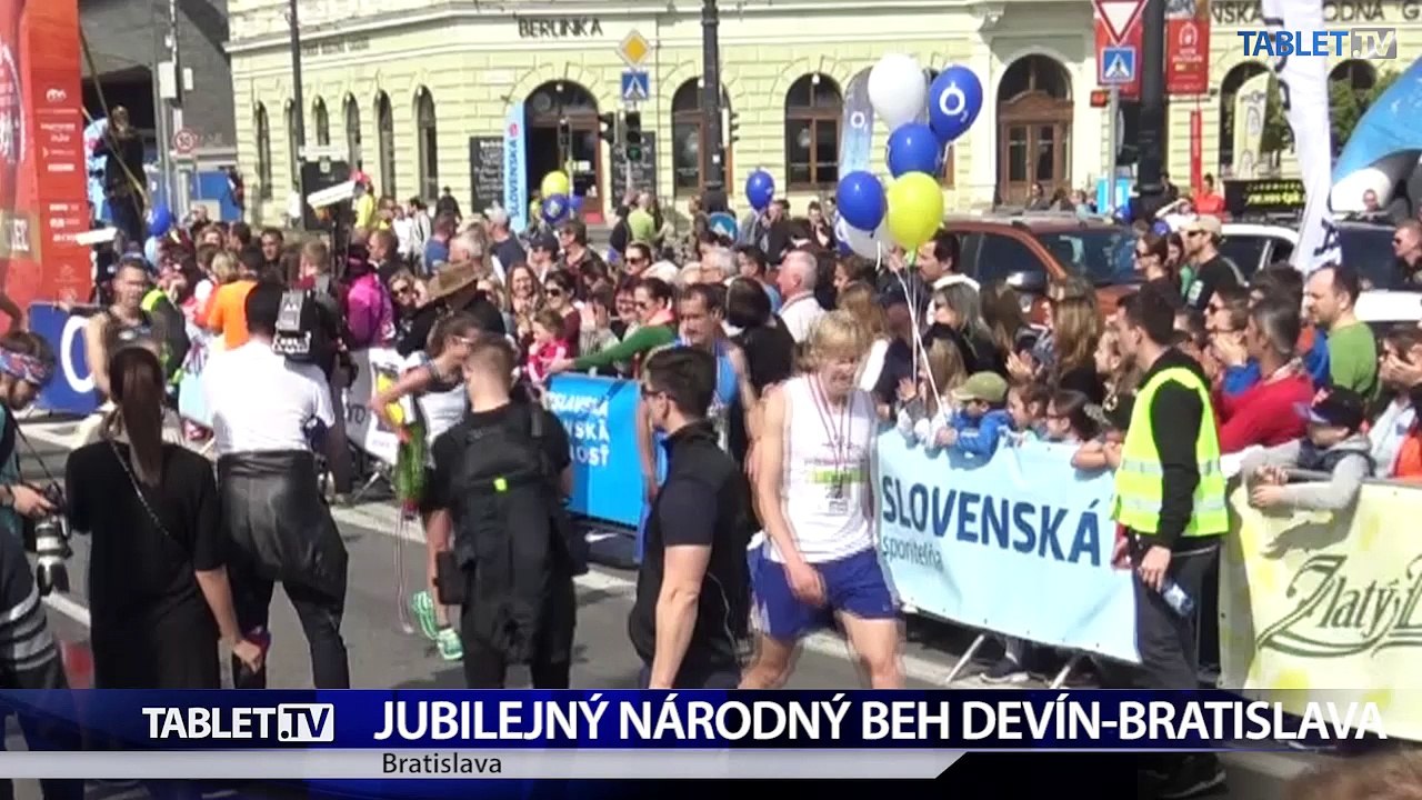 JUBILEJNY NARODNY BEH DEVIN BRATISLAVA