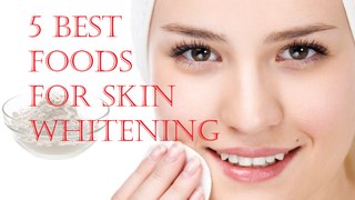 5 Best Foods for Skin Whitening || Home Remedies
