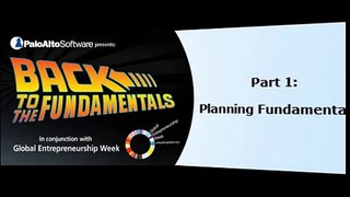 Business Plan Fundamentals - Global Entrepreneurship Week Webinar