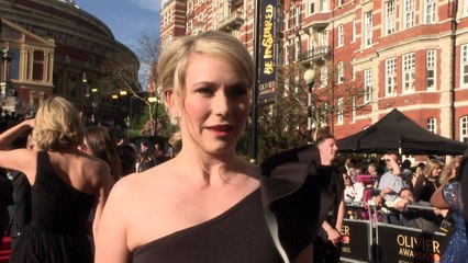 Half a Sixpence's Emma Williams at Olivier Awards