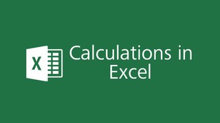 Microsoft Excel 2016 Tutorial - Calculations in Excel