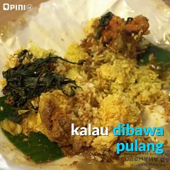 Nasi Padang Nikmat Dibungkus