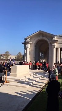 Centenaire de la bataille d'Arras : Commémoration écossaise au cimetière britannique du Faubourg d’Amiens