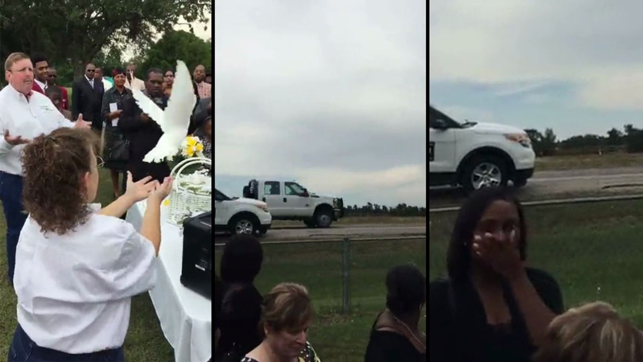 Lâcher de colombes fail