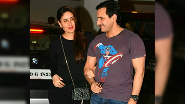 Kareena Kapoor And Saif Ali Khan Make A Stylish Entry At Karan Johar's Party