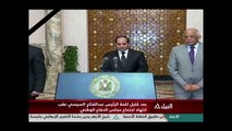 الرئيس المصري يعلن حال الطوارئ في البلاد لثلاثة أشهر