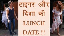 Tiger Shroff and Disha Patani SPOTTED on a LUNCH DATE | FilmiBeat