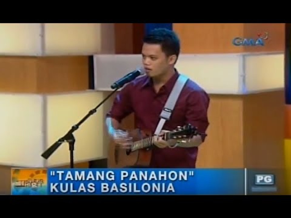 #AlDub inspired song 'Tamang Panahon,' bida sa 'Unang Hirit'