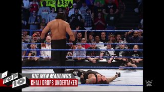 Gigantic Big Men Maulings- WWE Top 10