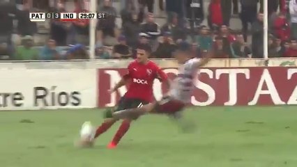 Lautaro Comas With One Of The Worst Tackles This Season vs Independiente!