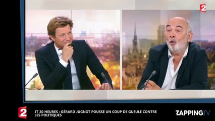 Gérard Jugnot : Son coup de gueule contre les politiques dans le JT de France 2 (vidéo)