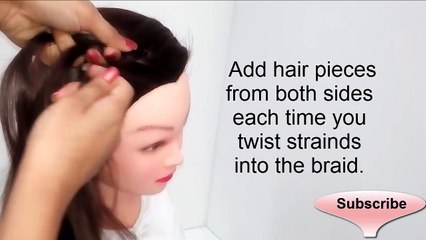 Side Braid  Hairstyles for medium hair