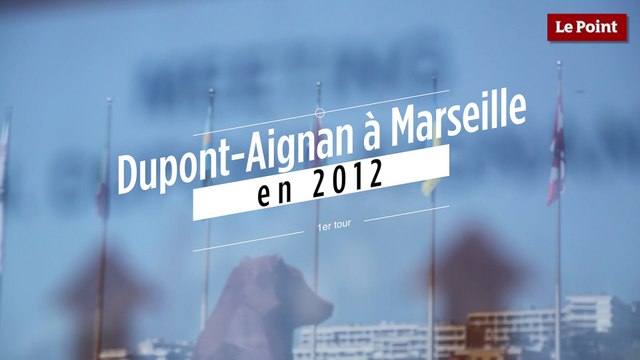 Nicolas Dupont-Aignan à Marseille en 2012