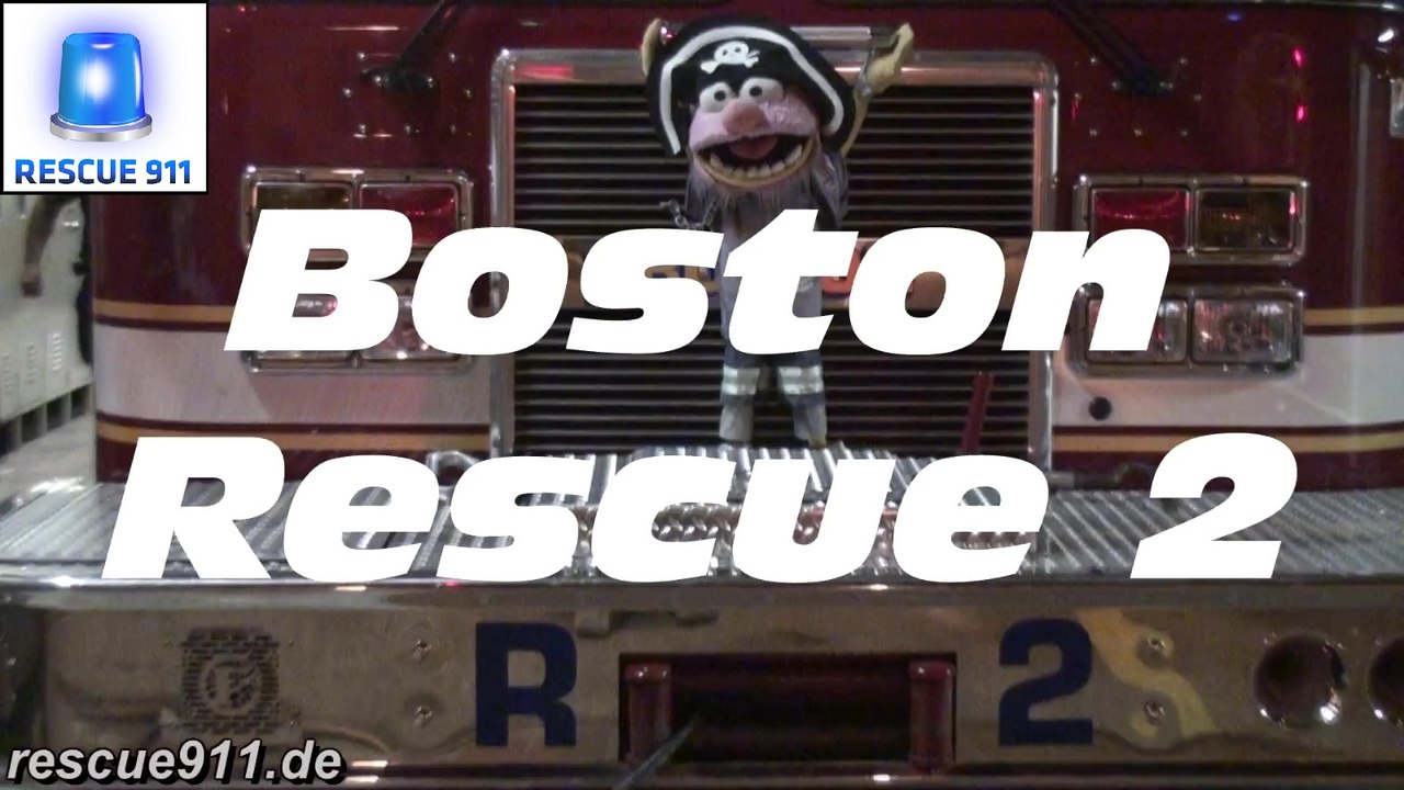 [Ride along] Rescue 2 Boston Fire Department