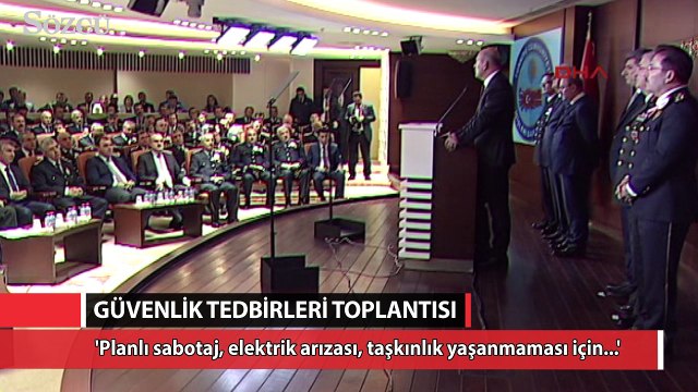 Soylu: Elektrik arızası yaşanmaması için gerekli tedbirler alındı