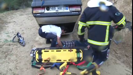 Film Gibi Kazaya Film Gibi Kurtarma Operasyonu