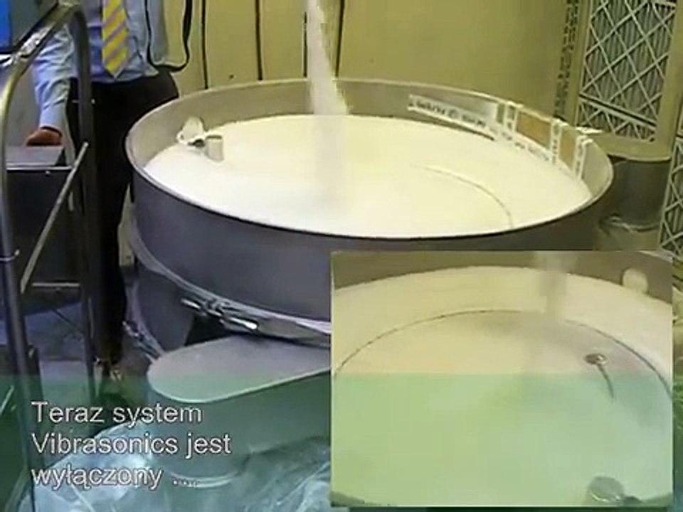 Przesiewanie wodorotlenku glinu z sitem wibracyjnjum