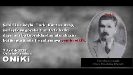 Şanlıurfa Bakan Çelik'ten, 'Kurtuluş' Klibi