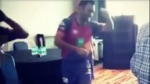 M S DHONI Teaches Dance to Ben Stokes