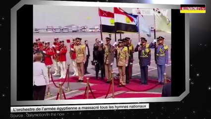 L’orchestre de l’armée égyptienne a massacré tous les hymnes nationaux
