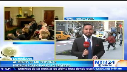 Convocan marcha en Nueva York para reclamar al presidente Donald Trump que presente su declaración de impuestos